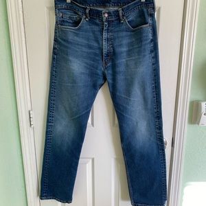 Vintage Faded Mens 505 Relaxed Fit Mom Jeans
